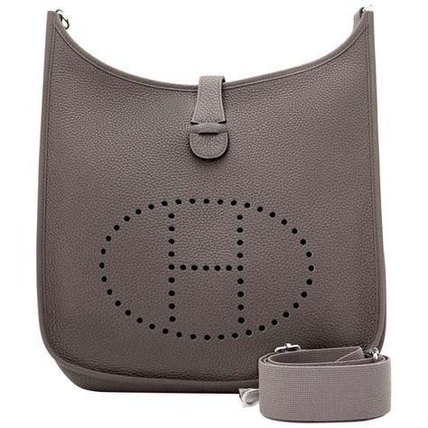 hermes evelyne gray|Hermes evelyne shoulder bag.